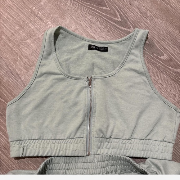 SHEIN Light Green Casual Set - Picture 4 of 5